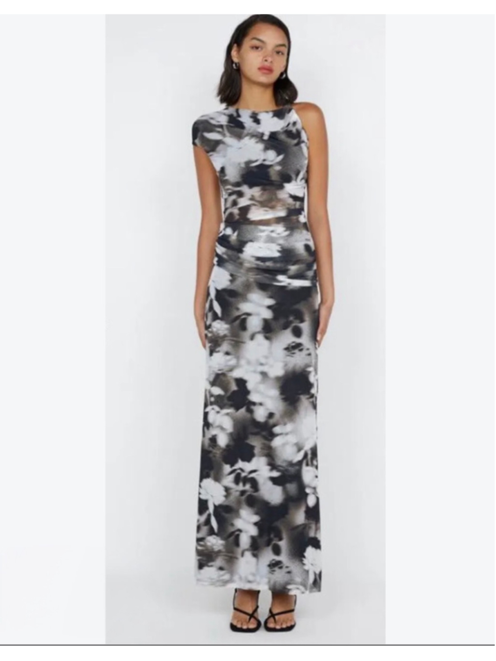 Bec + Bridge Solene Floral Mesh Maxi Dress